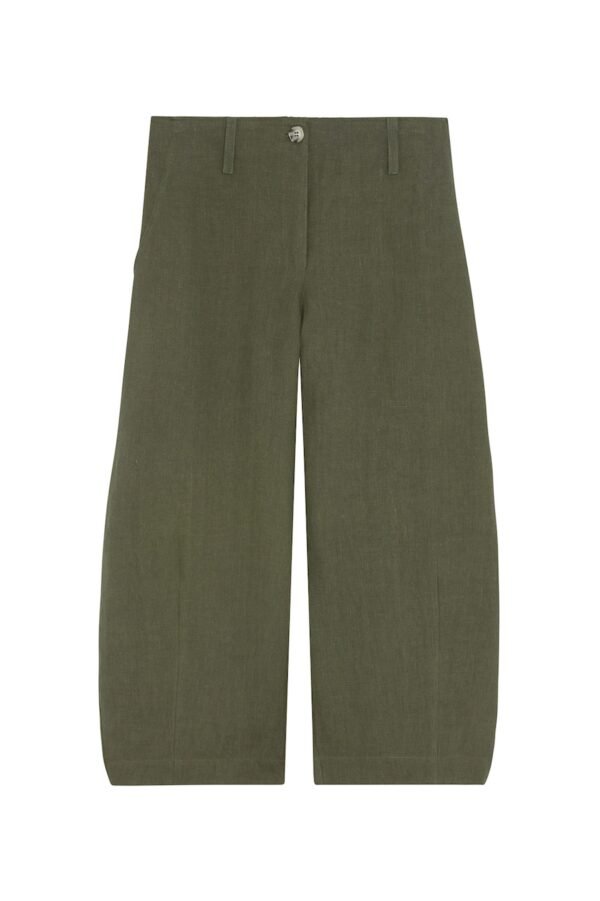 Carefree Wide Leg Linen Pants