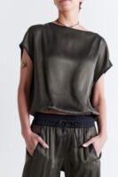 Almost a Tee Silk Blouse