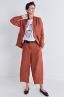 Carefree Wide Leg Linen Pants