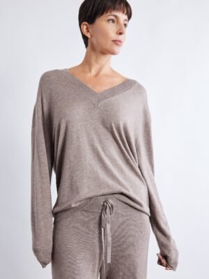 Savor V-Neck Lounge Sweater